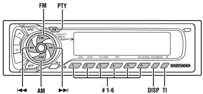 KENWOOD KRC-591 - Preset Tuning - 1