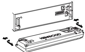 KENWOOD KRC-591 - Abnehmer der Frontblende - 1