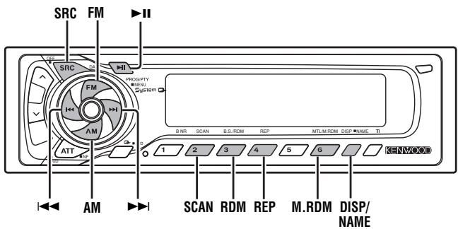 KENWOOD KRC-591 - Répétition de musique - 1