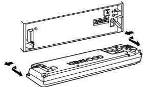 KENWOOD KRC-591 - Theft Deterrent Faceplate - 1