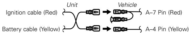 KENWOOD KRC-591 - Connecting the ISO Connector (see p.26) - 2