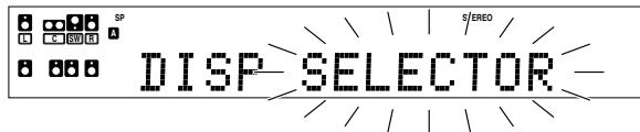 KENWOOD KRF-X9070D - Auswahl des Display-Modus. - 1