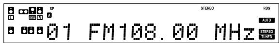 KENWOOD KRF-X9070D - Frequency display : - 1