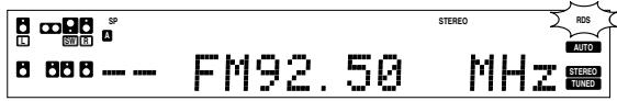 KENWOOD KRF-X9070D - Utilisation du RDS (radio data system) - 1