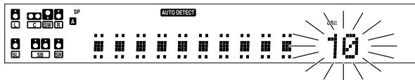 KENWOOD KRF-X9070D - TruBass adjustment mode (CS II mode only) - 3