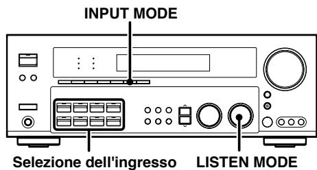 KENWOOD KRF-X9070D - Impostazioni del modo di ingresso - 1