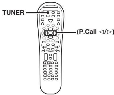 KENWOOD KRF-X9070D - Recepión pororden de emisoras memorizadas (P.CALL) - 1