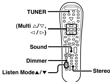KENWOOD KRF-X9070D - Régler le volume. - 2