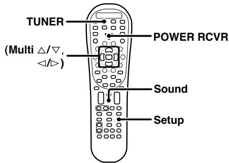 KENWOOD KRF-X9070D - Laatsprechereinstellungen - 2