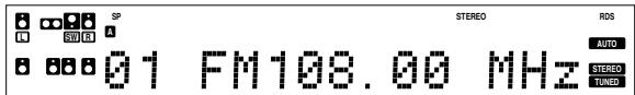 KENWOOD KRF-X9070D - Frequenzanzeige : - 1