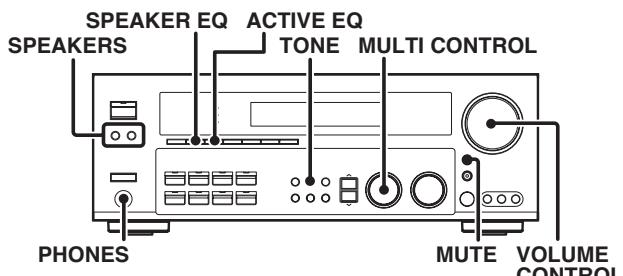 KENWOOD KRF-X9070D - Ajuste del sonido - 1