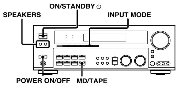 KENWOOD KRF-X9070D - Preparing for playback - 1