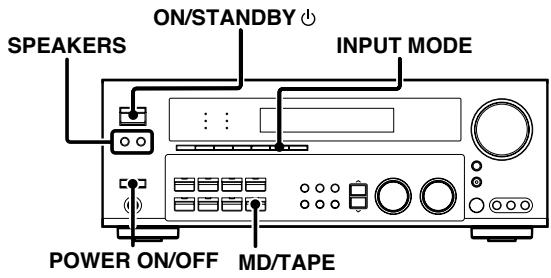 KENWOOD KRF-X9070D - Vorbereitungen für die Wiedergabe - 1