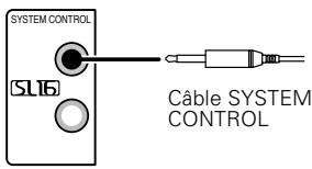 KENWOOD KRF-X9070D - Raccordement de la commande d'ensemble (SYSTEM CONTROL) - 1
