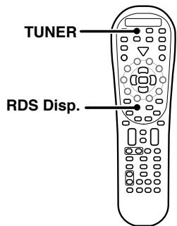 KENWOOD KRF-X9070D - Die Taste RDS DISP(Display) - 1