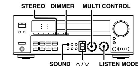 KENWOOD KRF-X9070D - Régler le volume. - 1