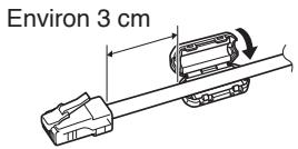 KENWOOD TM-V71A - Pose du filtre de ligne - 1