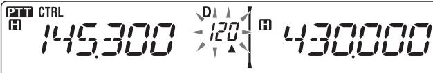 KENWOOD TM-V71A - Sauvegarde de frequences de repéteur à frequences irrégulieres - 1