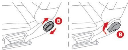 CITROEN C3 AIRCROSS - Inclinaison du dossier du siège passager - 1
