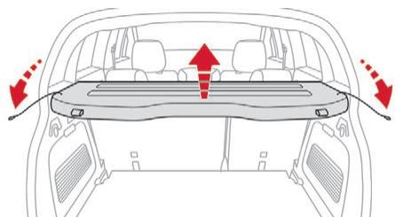 CITROEN C3 AIRCROSS - Tablette arrière - 1
