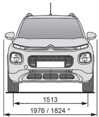 CITROEN C3 AIRCROSS - Dimensions (en mm) - 2
