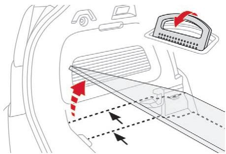 CITROEN C3 AIRCROSS - Plancher de coffre 2 positions - 1