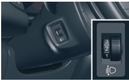 CITROEN C5 AIRCROSS - Réglage manuel des projecteurs - 1