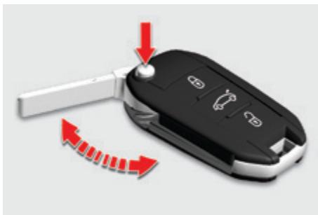 CITROEN C5 AIRCROSS - Dépliage / Repliage de la clé - 1