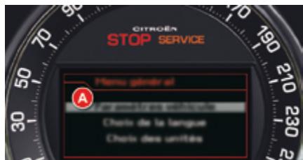 CITROEN C5 AIRCROSS - Menu général - 1