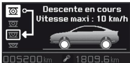 CITROEN C5 AIRCROSS - Les changements de position ne s'effectuent que moteur tournant. - 1