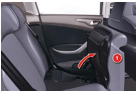 CITROEN C5 AIRCROSS - Retrait de l'assise - 1