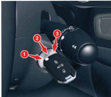 CITROEN C5 AIRCROSS - Contacteur à clé - 1