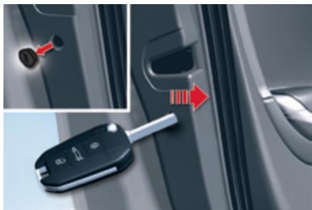 CITROEN C5 AIRCROSS - Déverrouillage de la porte conducteur - 1
