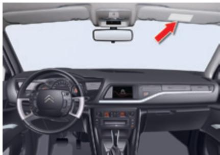 CITROEN C5 AIRCROSS - Désactivation de l'airbag frontal passager - 2