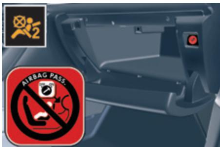 CITROEN C5 AIRCROSS - Airbag passager OFF - 1