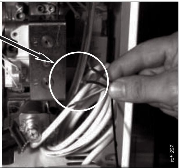SAUNIER DUVAL THEMA F 23 F23E FAS23E - Branchement de l'alimentation électrique - 1
