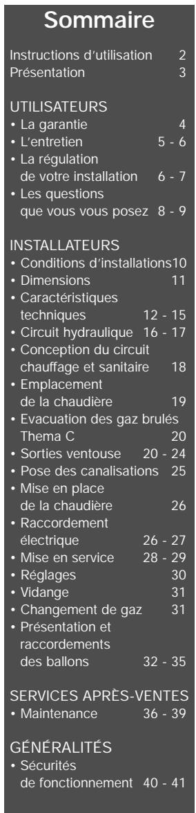 SAUNIER DUVAL THEMA F24/30EV - Presentsation de la chaudiere - 1