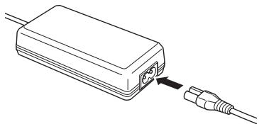 OLYMPUS P-10 - Anschließlich der Stromversorgung / Ein- und Ausschalten des Druckers - 1