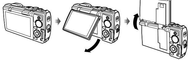 OLYMPUS STYLUS TG-870 - Utilisation de I'ecran - 1