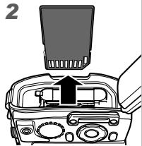 OLYMPUS STYLUS TG-870 - Pour-retirer la cartemémoire - 2