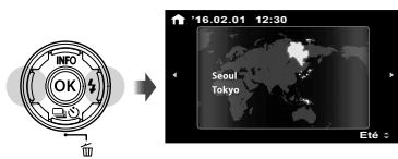 OLYMPUS STYLUS TG-870 - Mise sous tension de l'appareil photo et réglages initiaux - 5