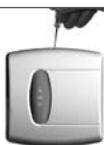 SOMFY TELIS 4 RTS - Point une touche avec façade blanche - 3