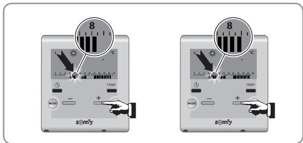 SOMFY THERMOSTAT ET RECEPTEUR 2401104 - Modification de la programmation du thermostat - 3
