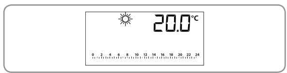 SOMFY THERMOSTAT ET RECEPTEUR 2401104 - Réglage de la température des différents modes - 1