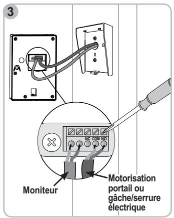 SOMFY VISIOPHONE V200 RTS 2401099 - INSTALLATION DE LA PLATINE DE RUE - 3