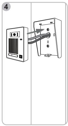 SOMFY VISIOPHONE V200 RTS 2401099 - INSTALLATION DE LA PLATINE DE RUE - 4
