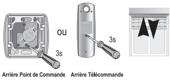 SOMFY VISIOPHONE V200 RTS 2401099 - Programmation sur une motorisation de volet roulant radio Somfy RTS - 2