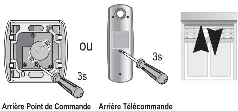 SOMFY VISIOPHONE V600 RTS - Programmation sur une motorisation de volet roulant radio Somfy RTS - 1