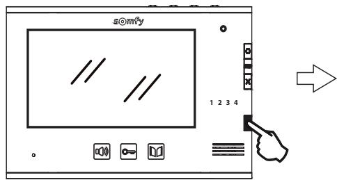 SOMFY VISIOPHONE V600 RTS - Sur une douille ou une prise télécommandée Somfy RTS - 1