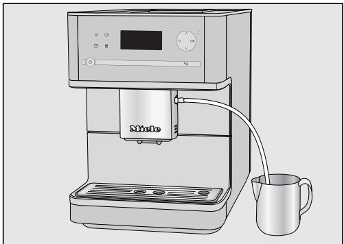 MIELE CM 6350 - Procéder au nettoyage - 1